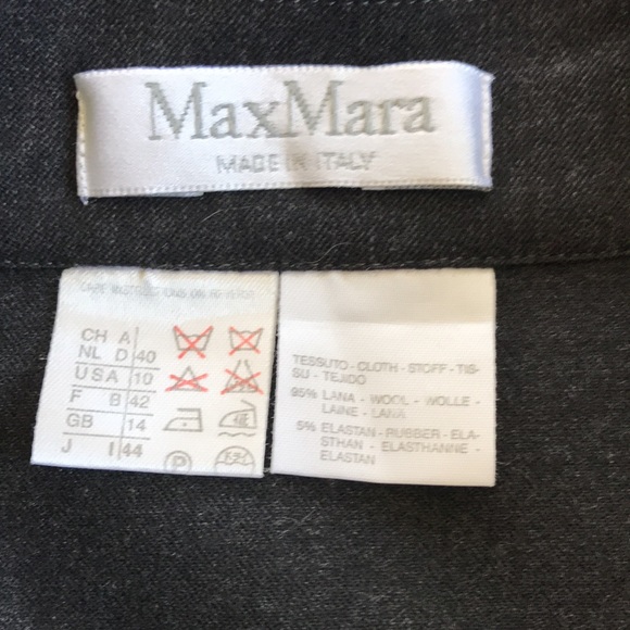 MaxMara Wool Pencil Skirt - Picture 3 of 5